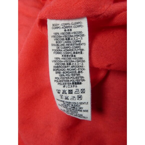 Free People RN66170 Women's Red Summer Dress Size SP - Picture 8 of 9